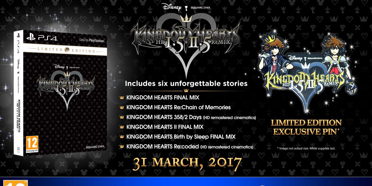 Kingdom Hearts 1.5 + 2.5 ReMIX Limited Edition Available to Pre-Order