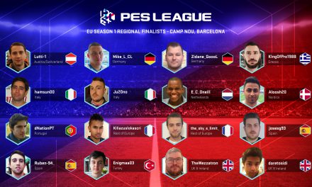 PESLeague European Regional Finalists Confirmed