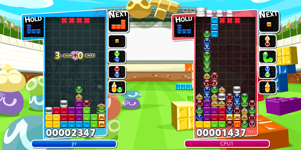 Puyo Puyo Tetris Stacks up on PC