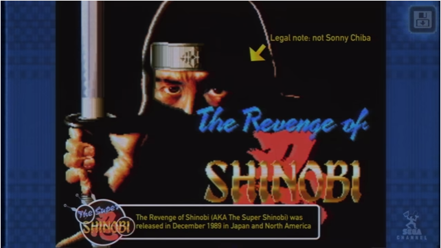 SEGA Forever Adds The Revenge of Shinobi