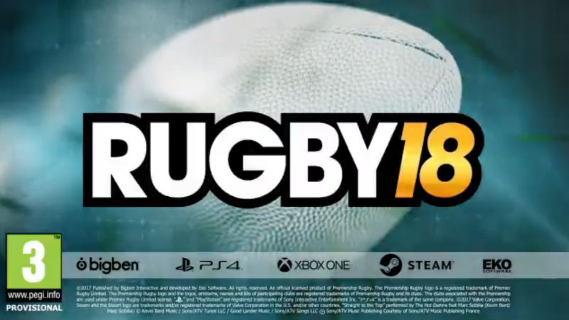 Rugby18 Pre-order Bonus