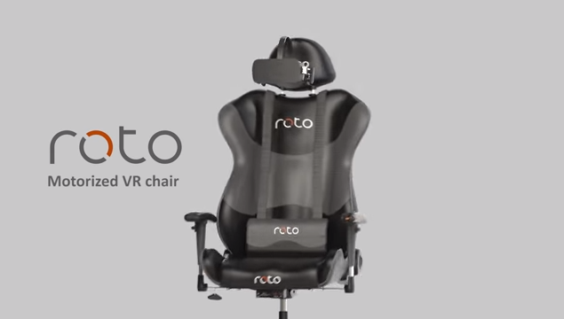 Roto VR Chair Shipping in February, 2018