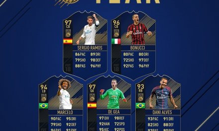 FIFA 18 FUT TOTY Defence