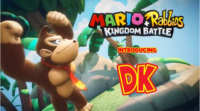 Donkey Kong Swings His Way onto Mario + Rabbids Kingdom Battle