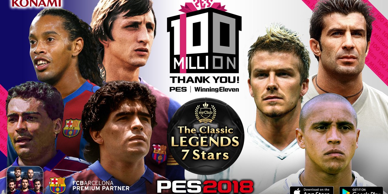 PES 2018 & Mobile 100 Million Campaign Revealed