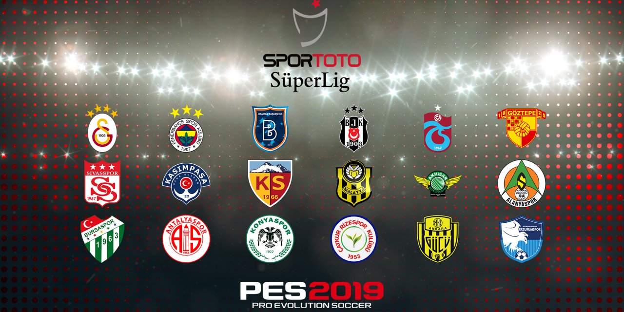 Turkish Süper Lig Coming to PES 2019