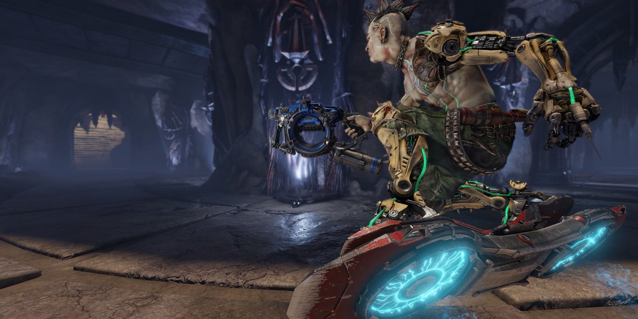 Quake Champions Update Includes Molten Falls Arena