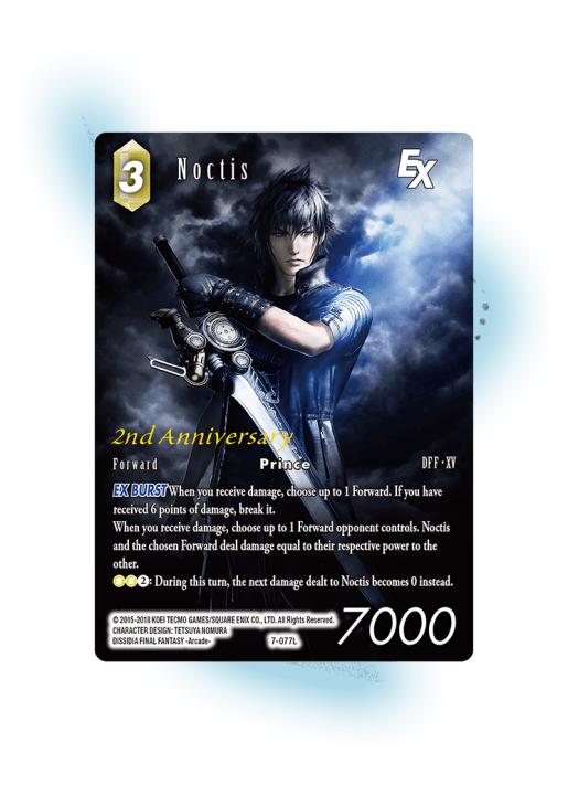 Final Fantasy BARTZ card (foil card) 2018 World Champion