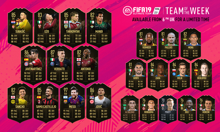 FIFA 19 TOTW 24