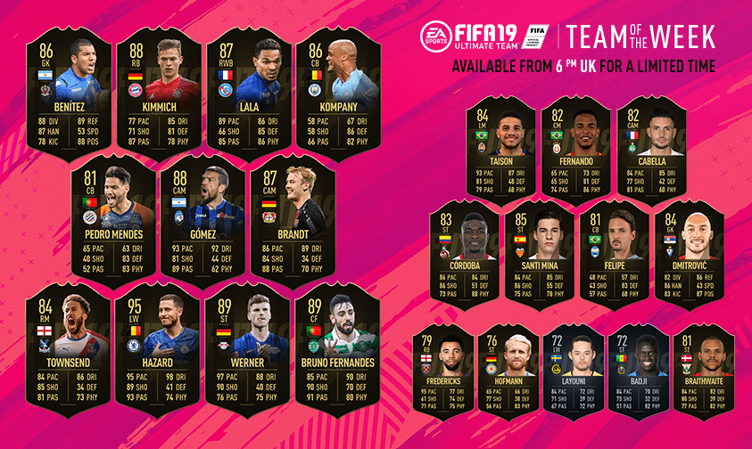 FIFA 19 TOTW 34