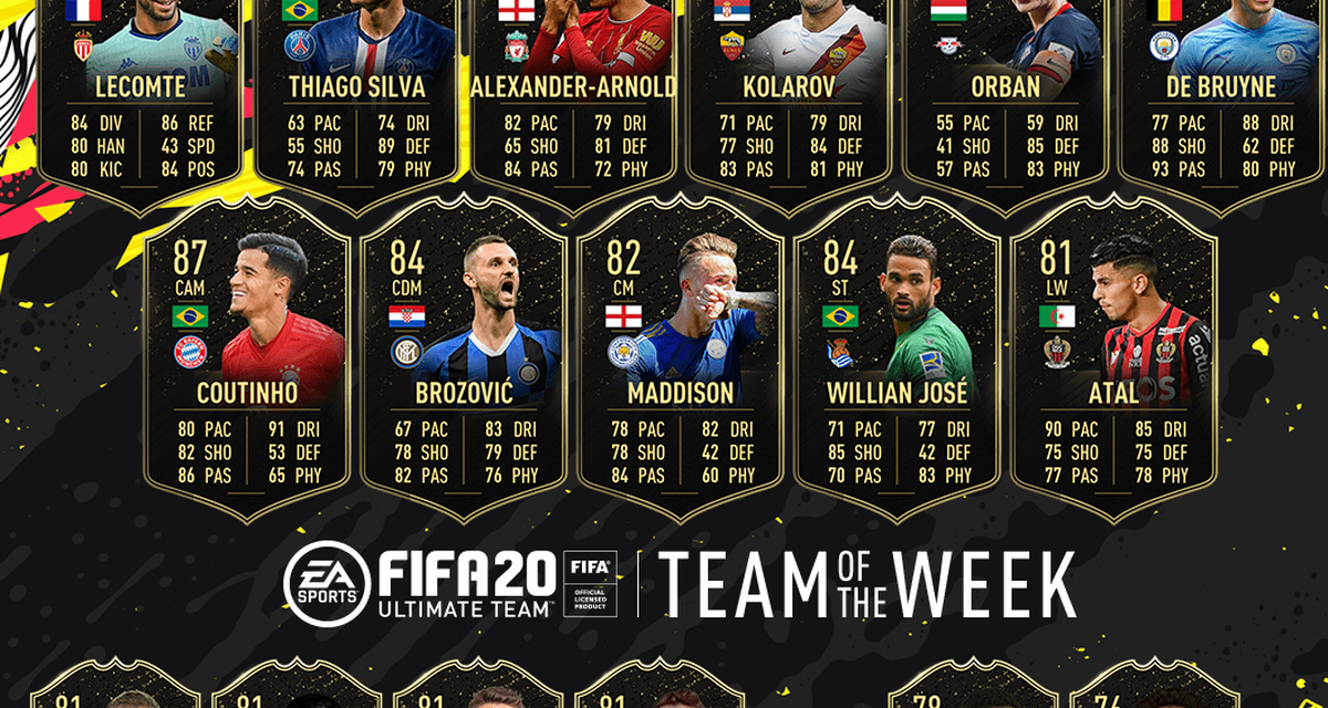 FIFA 20 Ultimate Team TOTW 2