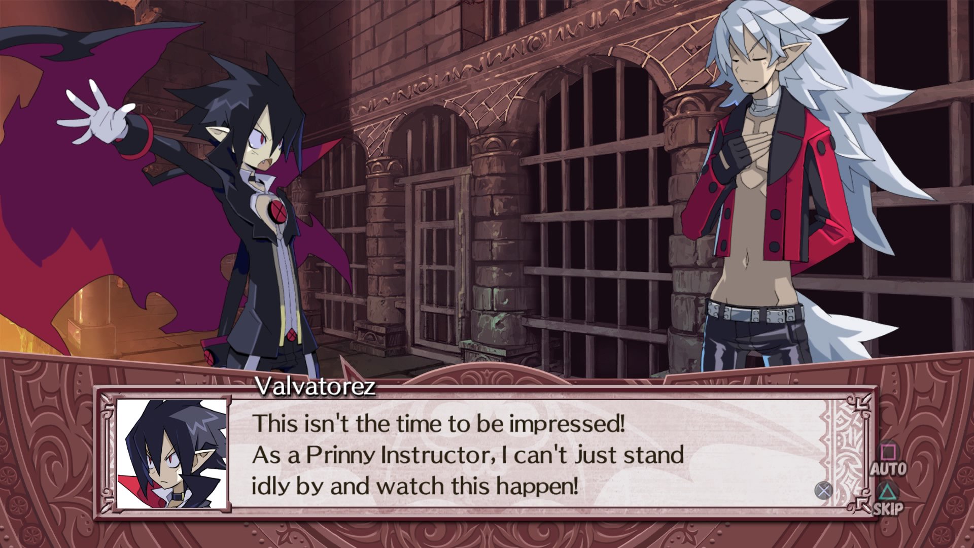This image has an empty alt attribute; its file name is Disgaea4Cutscene.jpg