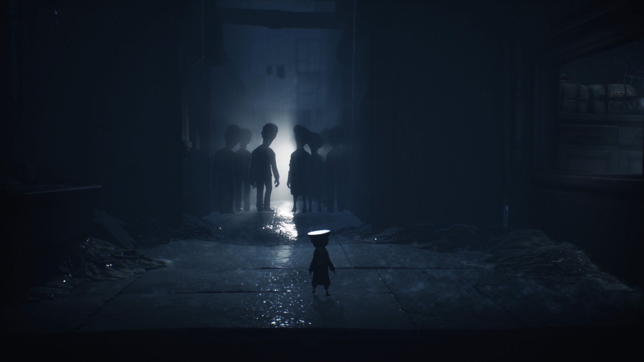 Little nightmare 2 game. Little Nightmares II. Little Nightmares 3. Little Nightmares 2 бледный город арт. Little Nightmares 2 телевизоры.