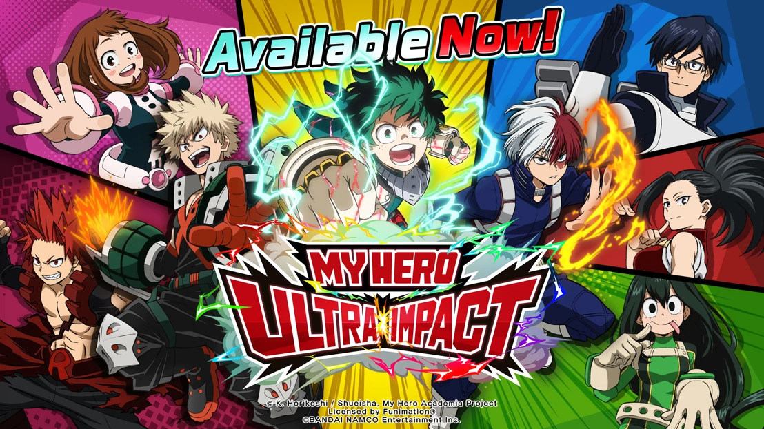 Witness the might of My Hero Ultra Impact landing on App Stores today!