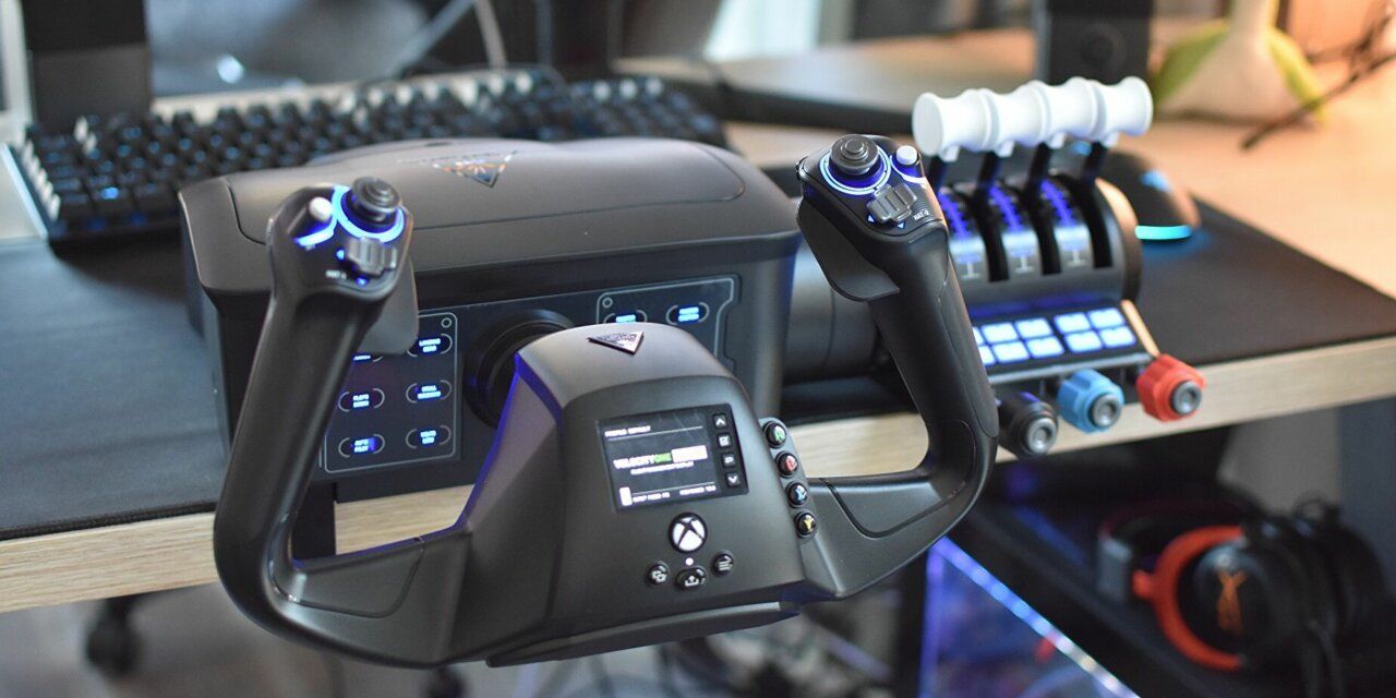 Turtle Beach unveils the VelocityOne rudder pedals & VelocityOne stand as new Add-On accessories for the award-winning VelocityOne Flight Universal Control System!
