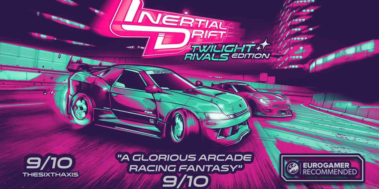 Critically Acclaimed Arcade Racer ‘Inertial Drift: Twilight Rivals Edition’ Releases for PlayStation 5 & Xbox Series X|S On October 20th, 2022!
