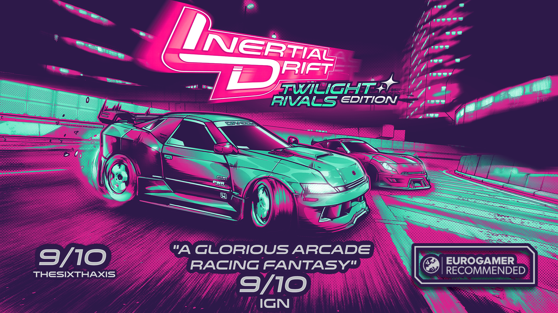 Inertial Drift, jogo arcade de corrida, chega ao PS4 em 2020