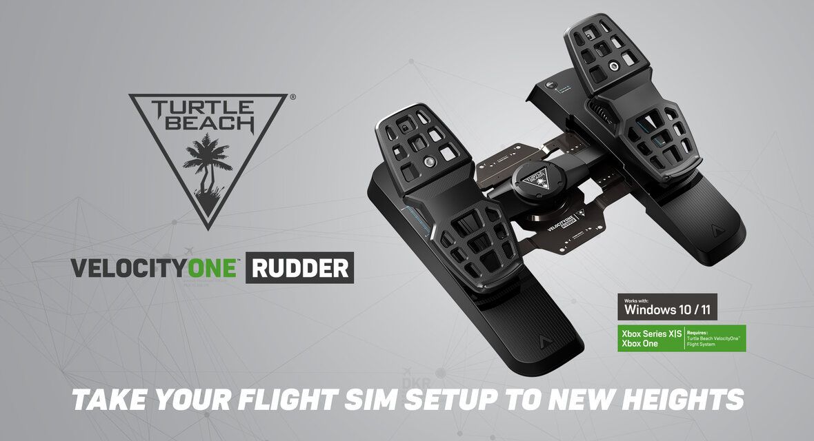 Turtle Beach Launch VelocityOne Rudder