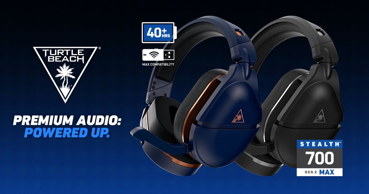 TURTLE BEACH’S AWARD-WINNING STEALTH 700 GEN 2 MAX PREMIUM WIRELESS GAMING HEADSET FOR PLAYSTATION IS NOW AVAILABLE