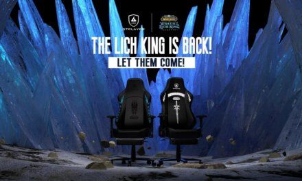 GTPLAYER & Blizzard Ent Release Lich King Inspired Gaming Chair.