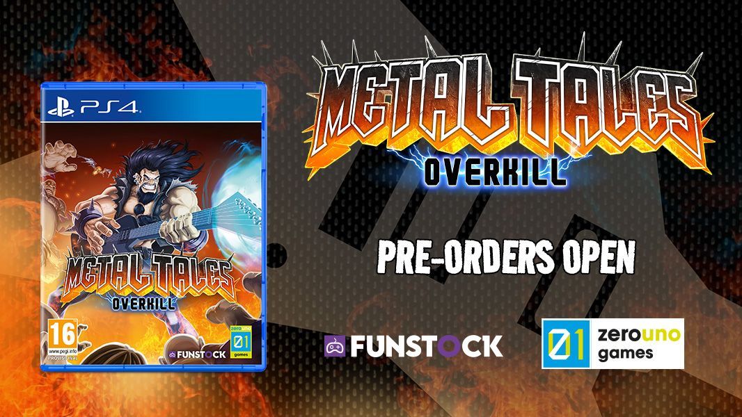 Metal Tales: Overkill is Open for PS4 Pre-Orders!