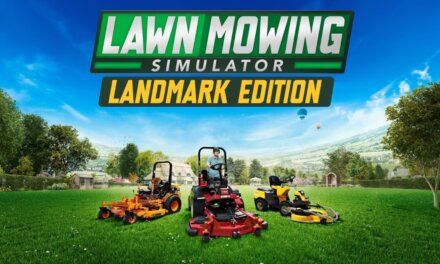Lawn Mowing Simulator is out now digitally and physically for Nintendo Switch!