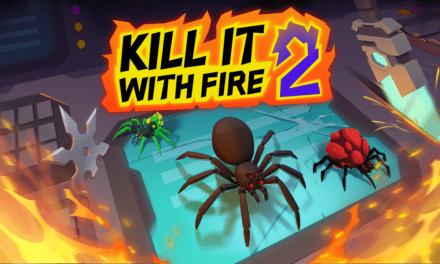 “Kill it With Fire 2” Slays Spiders in Space in Steam Early Access 16 April, Debuts Devlog Series Today!