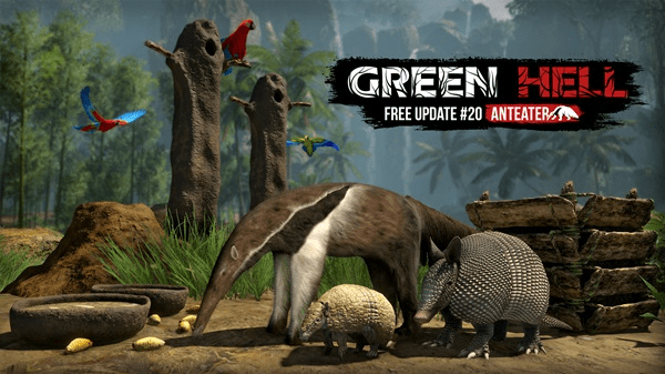 Green Hell’s 20th Free Update – Anteater – Oh My, What a Long Nose You Have!