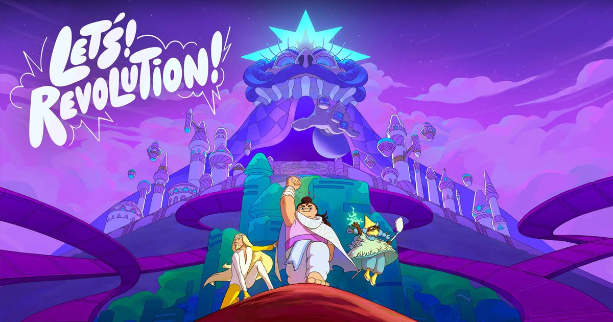 Roguelite Puzzler “Let’s! Revolution!” Chases Down a Cruel King On Nintendo Switch, PlayStation, and Xbox Today