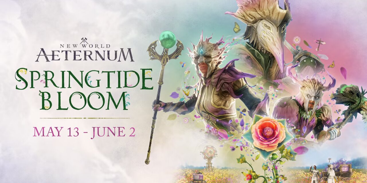 Amazon Games Announces the Return of Springtide Bloom Event in New World: Aeternum